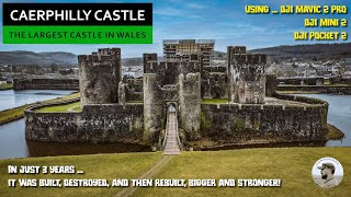 Caerphilly Castle  The Largest in Wales 2nd in Britain [upl. by Aramoy]