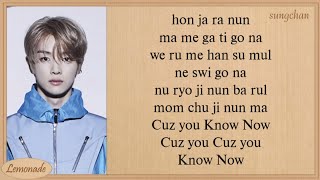 NCT U  Know Now Easy Lyrics [upl. by Eelibuj326]