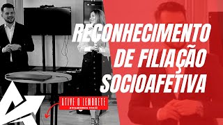 DIREITO DE FAMÍLIA Reconhecimento de filiação socioafetiva [upl. by Novj]