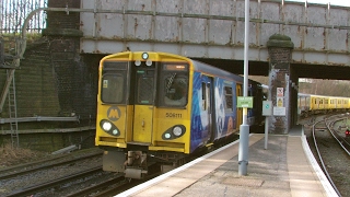 Half an Hour at 216  Birkenhead North Station 1022017  Class 507 508 terminus [upl. by Hadik601]